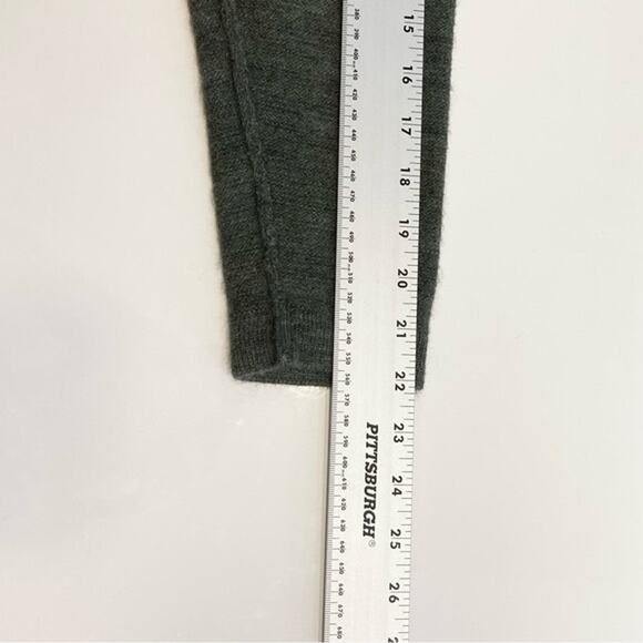 NWOT PAKA Sweater M Unisex”The Hoodie Alpaca Eucalyptus-Green”Aztec&Logo-Patches - Picture 11 of 11